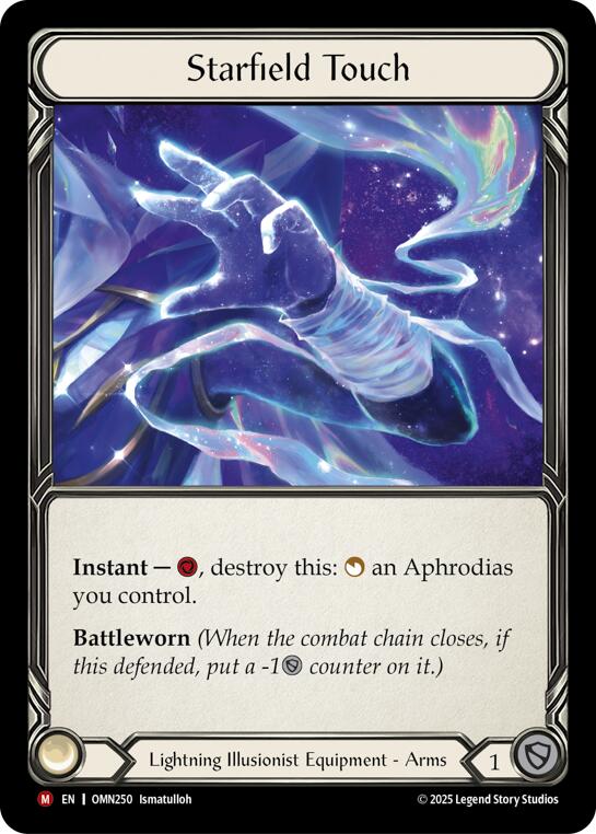 Starfield Touch [OMN250] (Omens of the Third Age)  Cold Foil | Shuffle n Cut Hobbies & Games
