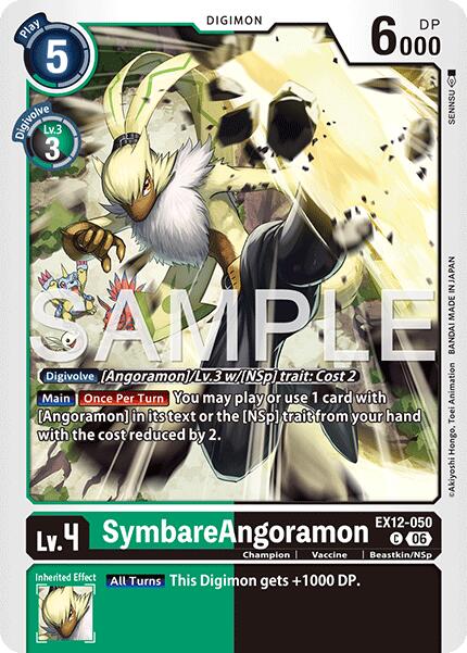 SymbareAngoramon [EX12-050] [Digital World Shambala] | Shuffle n Cut Hobbies & Games
