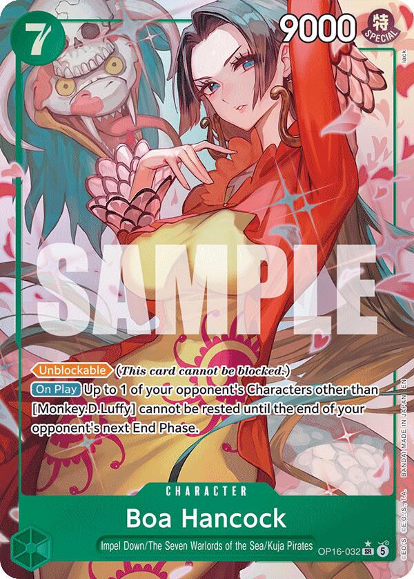 Boa Hancock (Alternate Art) [The Time of Battle] | Shuffle n Cut Hobbies & Games