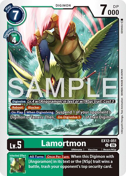 Lamortmon [EX12-051] [Digital World Shambala] | Shuffle n Cut Hobbies & Games