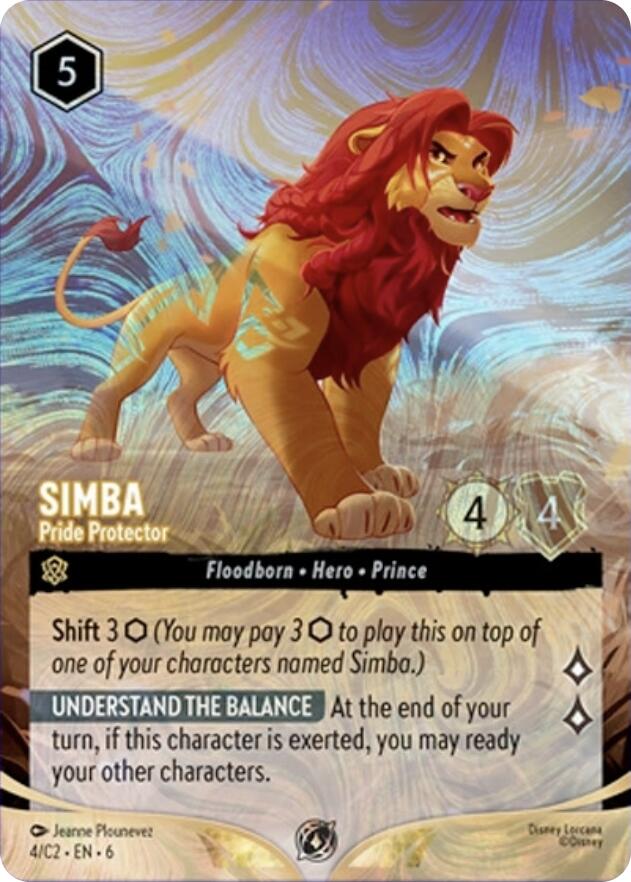 Simba - Pride Protector (Foil) (4) [Promo Cards] | Shuffle n Cut Hobbies & Games