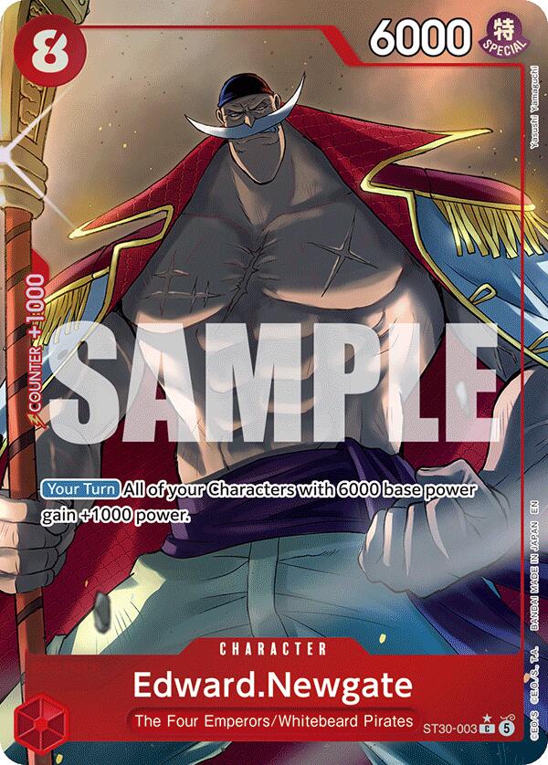 Edward.Newgate (Full Art) [Starter Deck EX: Gear 5] | Shuffle n Cut Hobbies & Games