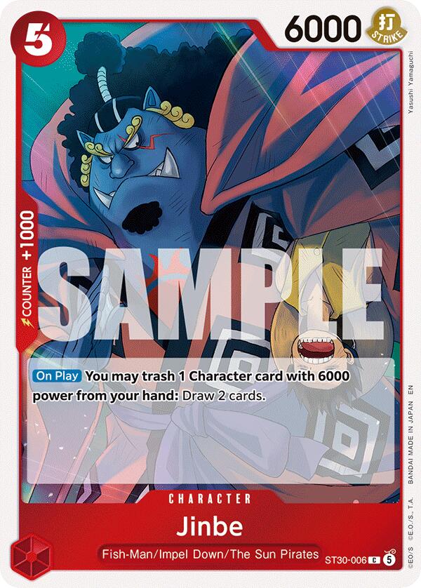 Jinbe [Starter Deck EX: Gear 5] | Shuffle n Cut Hobbies & Games