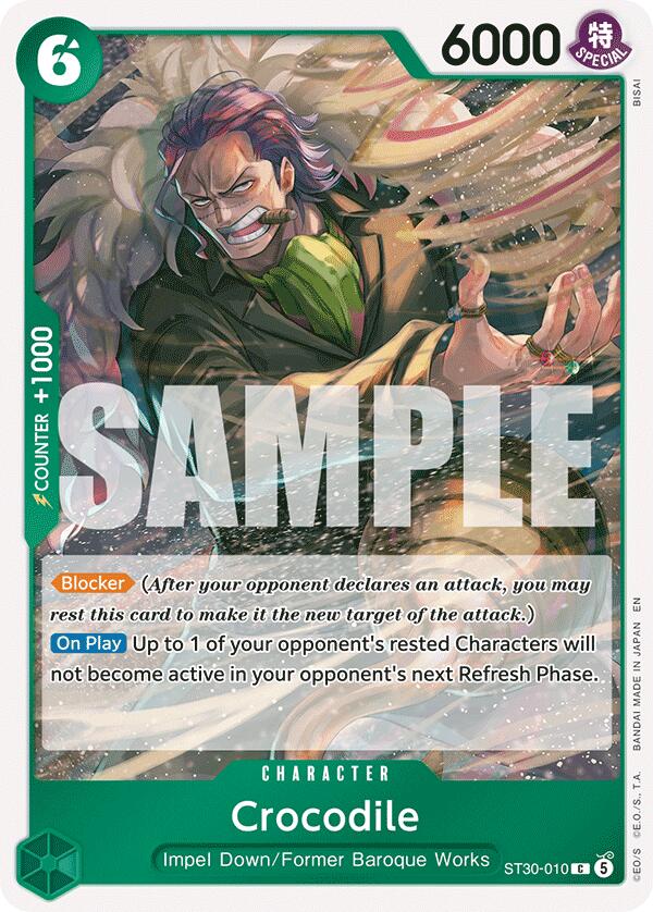 Crocodile [Starter Deck EX: Luffy & Ace] | Shuffle n Cut Hobbies & Games