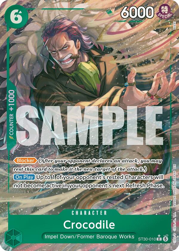 Crocodile (Full Art) [Starter Deck EX: Gear 5] | Shuffle n Cut Hobbies & Games