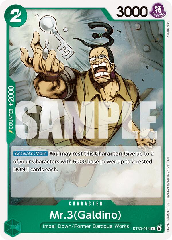 Mr.3(Galdino) [Starter Deck EX: Gear 5] | Shuffle n Cut Hobbies & Games