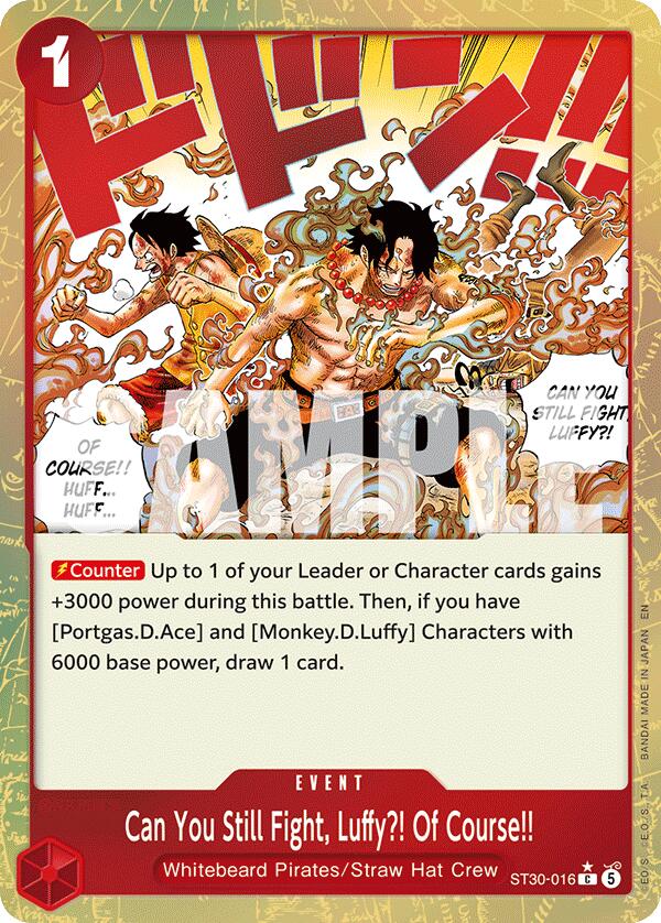 Can You Still Fight, Luffy?! Of Course!! (Parallel) [Starter Deck EX: Gear 5] | Shuffle n Cut Hobbies & Games