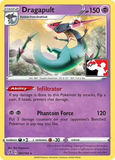Dragapult (091/192) (Library Exclusive) [Miscellaneous Cards] | Shuffle n Cut Hobbies & Games