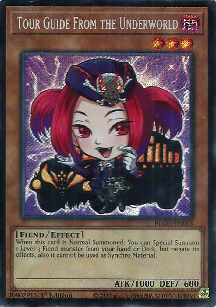 Tour Guide From the Underworld [BLGG-EN005] Secret Rare | Shuffle n Cut Hobbies & Games