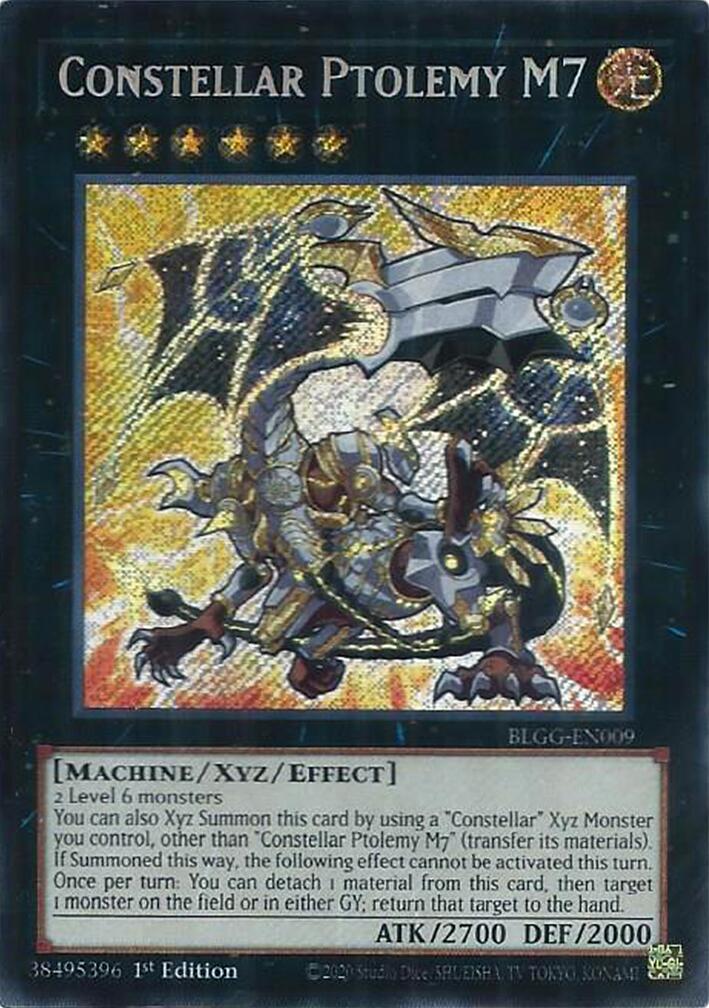 Constellar Ptolemy M7 [BLGG-EN009] Secret Rare | Shuffle n Cut Hobbies & Games