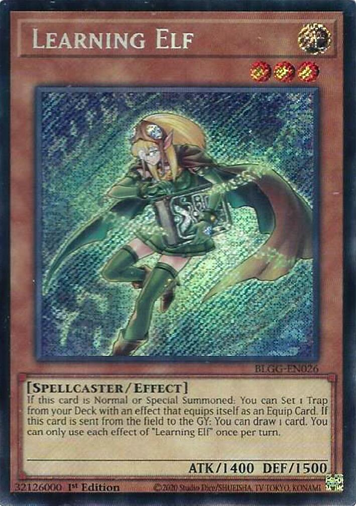 Learning Elf [BLGG-EN026] Secret Rare | Shuffle n Cut Hobbies & Games