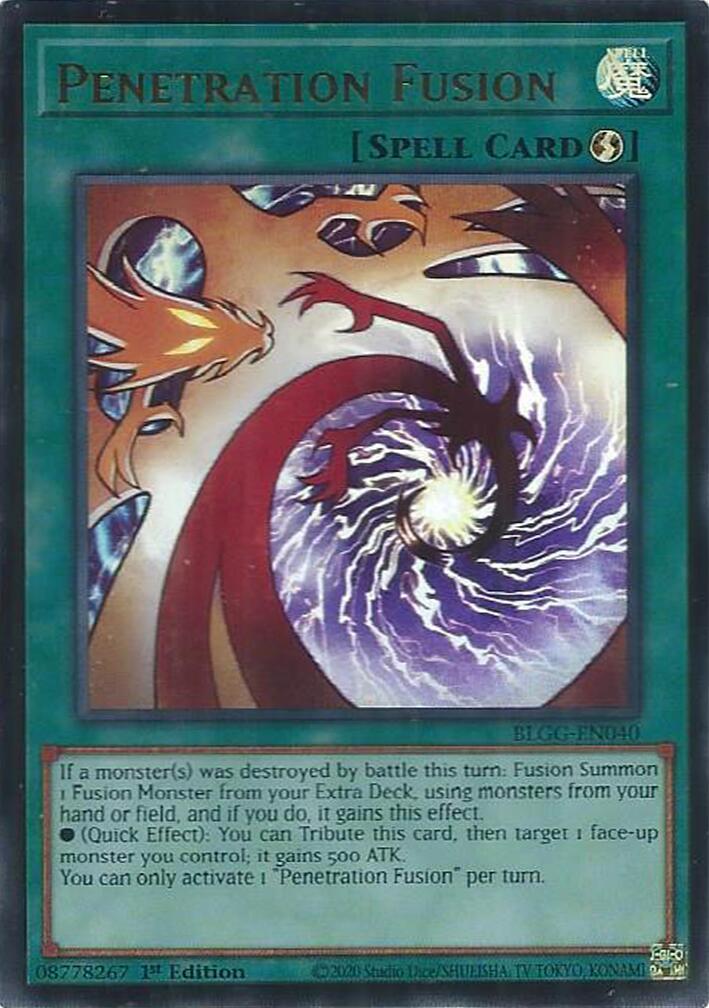 Penetration Fusion [BLGG-EN040] Ultra Rare | Shuffle n Cut Hobbies & Games