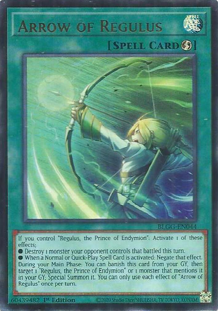 Arrow of Regulus [BLGG-EN044] Ultra Rare | Shuffle n Cut Hobbies & Games