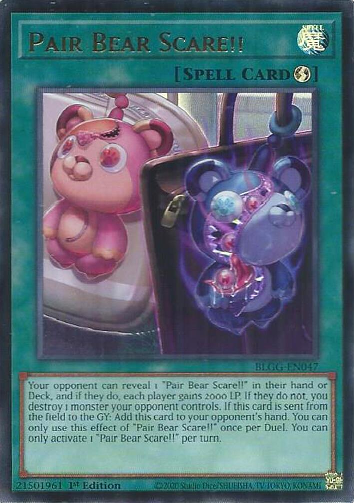 Pair Bear Scare!! [BLGG-EN047] Ultra Rare | Shuffle n Cut Hobbies & Games