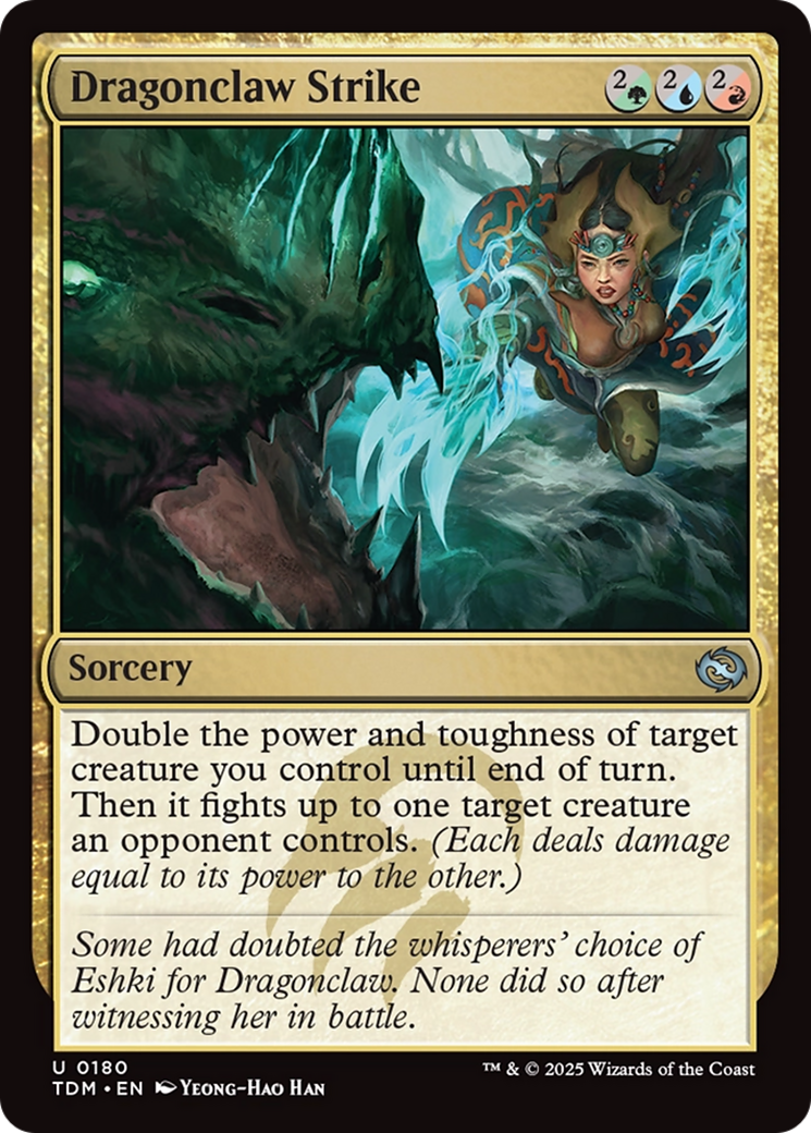 Dragonclaw Strike [Tarkir: Dragonstorm] | Shuffle n Cut Hobbies & Games