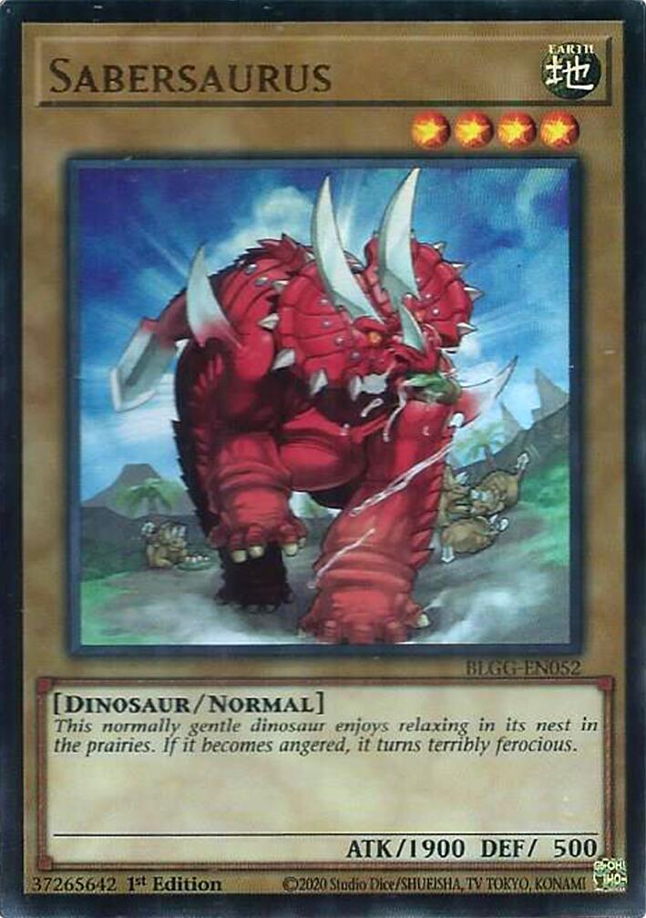 Sabersaurus [BLGG-EN052] Ultra Rare | Shuffle n Cut Hobbies & Games