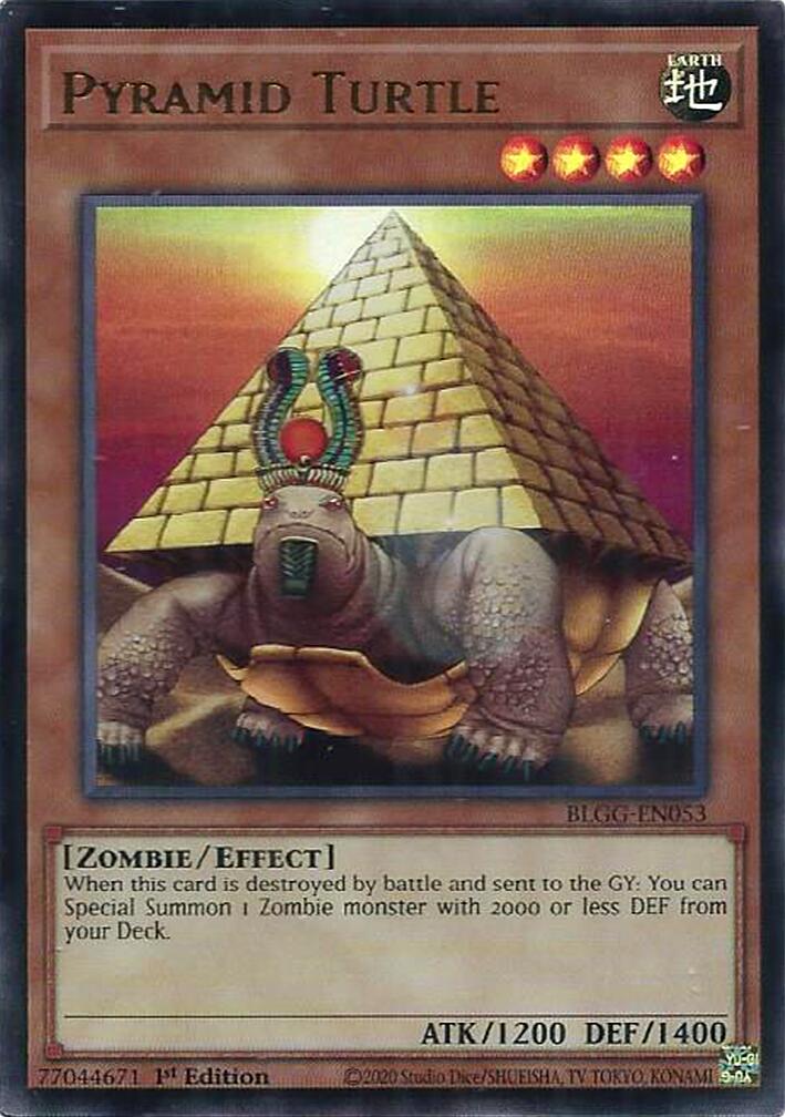 Pyramid Turtle [BLGG-EN053] Ultra Rare | Shuffle n Cut Hobbies & Games