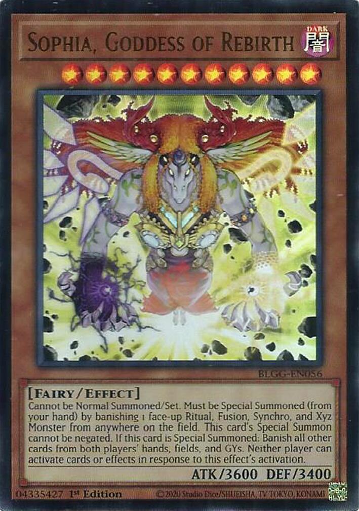 Sophia, Goddess of Rebirth [BLGG-EN056] Ultra Rare | Shuffle n Cut Hobbies & Games