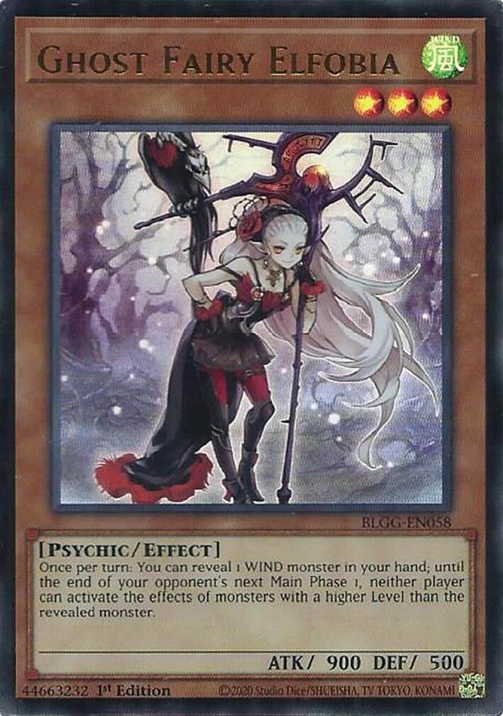 Ghost Fairy Elfobia [BLGG-EN058] Ultra Rare | Shuffle n Cut Hobbies & Games