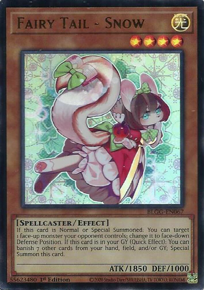 Fairy Tail - Snow [BLGG-EN067] Ultra Rare | Shuffle n Cut Hobbies & Games