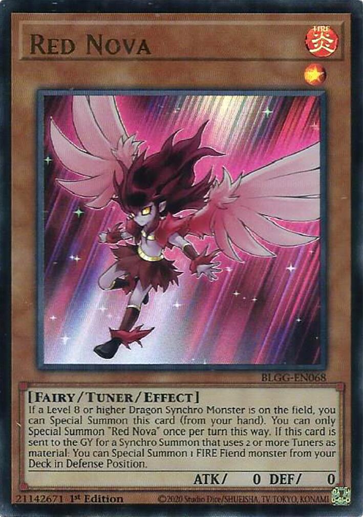 Red Nova [BLGG-EN068] Ultra Rare | Shuffle n Cut Hobbies & Games