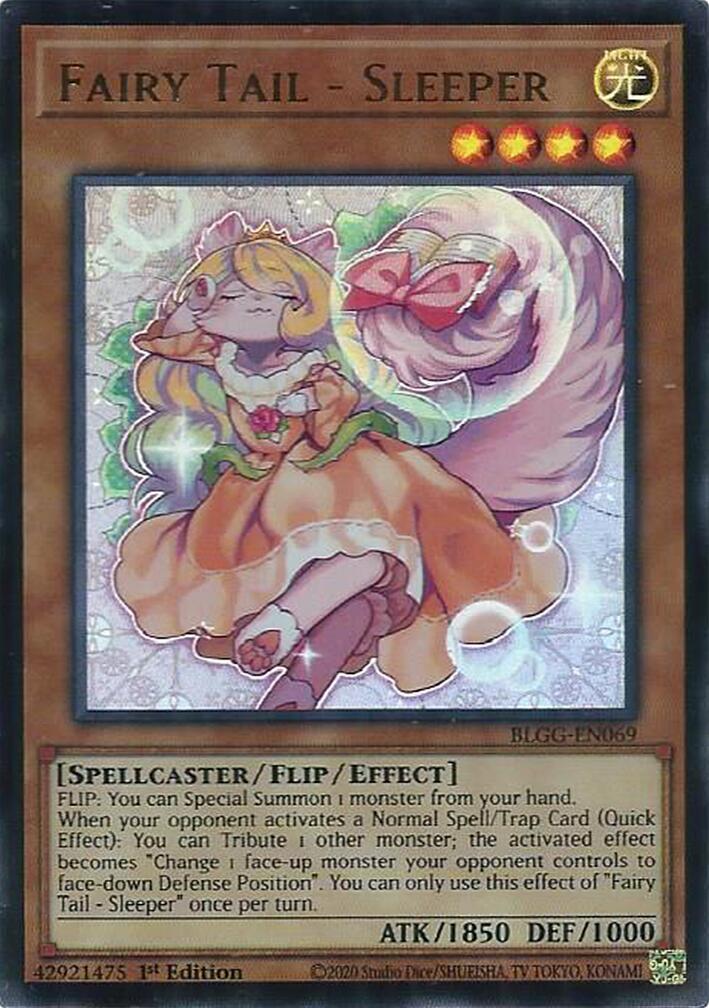 Fairy Tail - Sleeper [BLGG-EN069] Ultra Rare | Shuffle n Cut Hobbies & Games