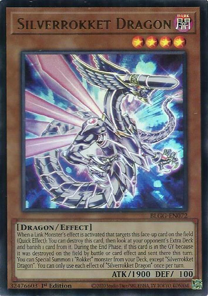 Silverrokket Dragon [BLGG-EN072] Ultra Rare | Shuffle n Cut Hobbies & Games