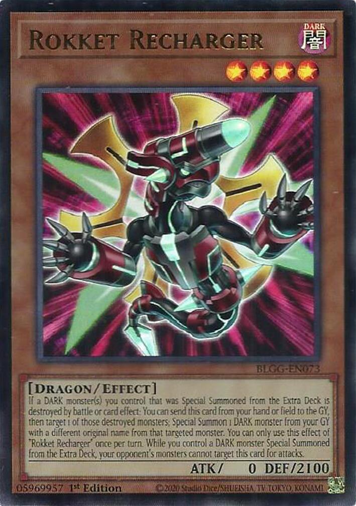 Rokket Recharger [BLGG-EN073] Ultra Rare | Shuffle n Cut Hobbies & Games