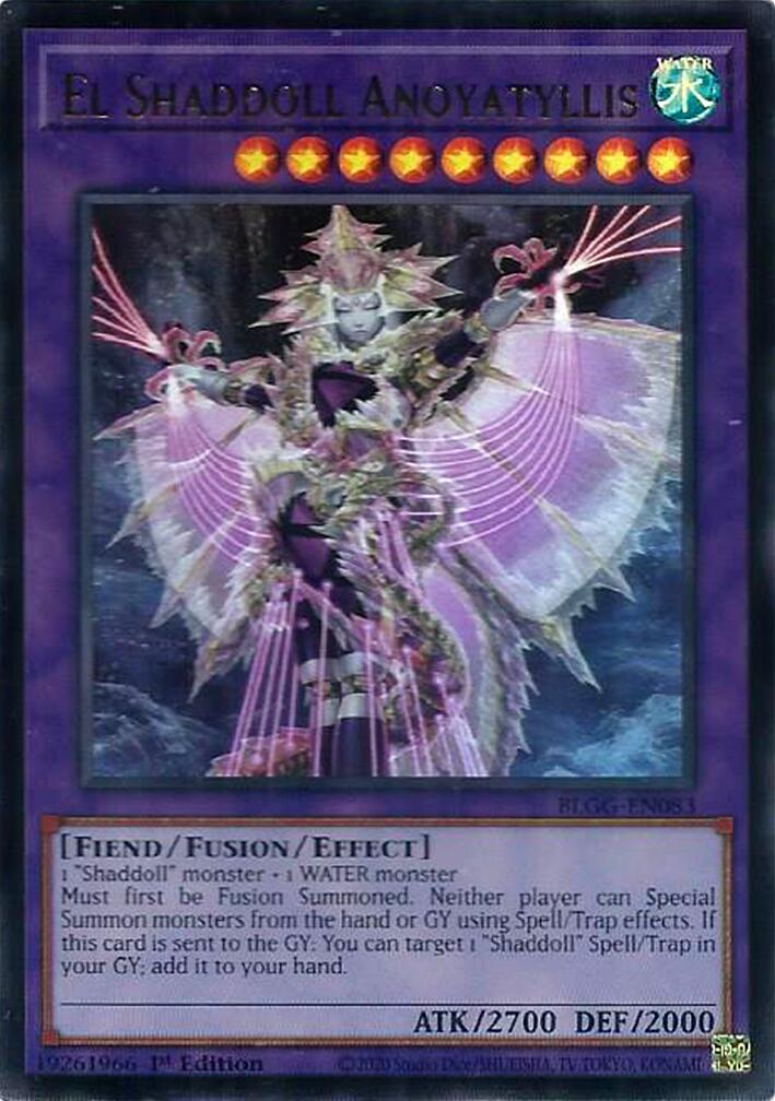 El Shaddoll Anoyatyllis [BLGG-EN083] Ultra Rare | Shuffle n Cut Hobbies & Games