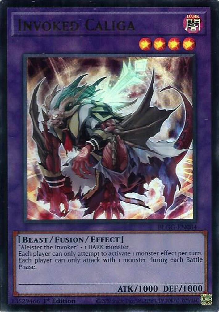 Invoked Caliga [BLGG-EN084] Ultra Rare | Shuffle n Cut Hobbies & Games