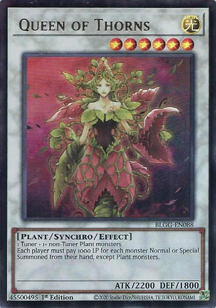 Queen of Thorns [BLGG-EN088] Ultra Rare | Shuffle n Cut Hobbies & Games