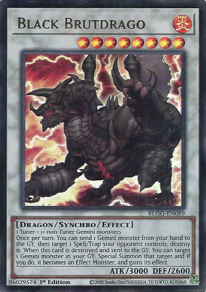 Black Brutdrago [BLGG-EN089] Ultra Rare | Shuffle n Cut Hobbies & Games