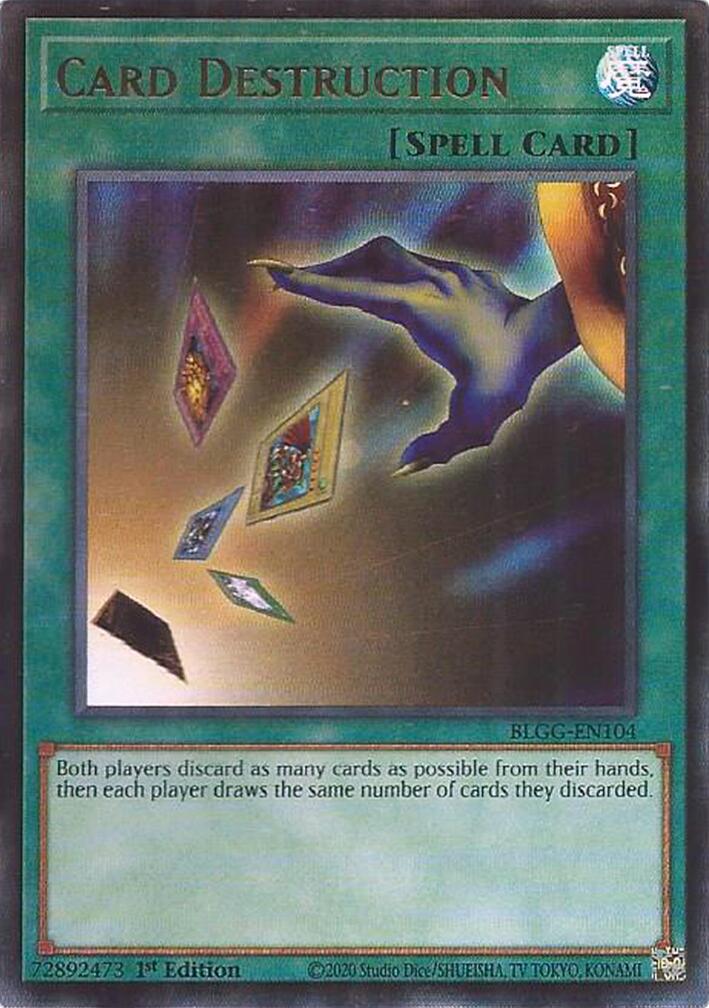 Card Destruction [BLGG-EN104] Ultra Rare | Shuffle n Cut Hobbies & Games