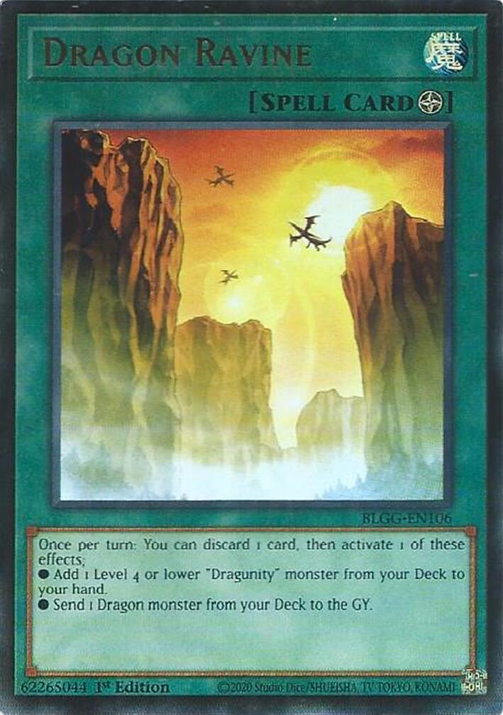 Dragon Ravine [BLGG-EN106] Ultra Rare | Shuffle n Cut Hobbies & Games