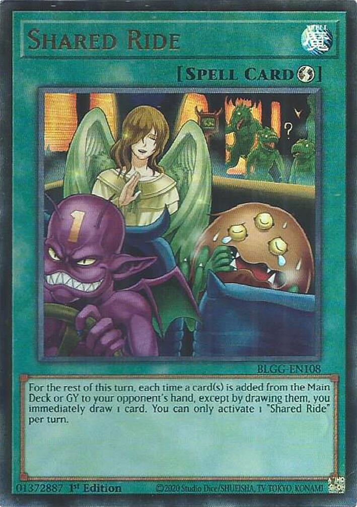 Shared Ride [BLGG-EN108] Ultra Rare | Shuffle n Cut Hobbies & Games