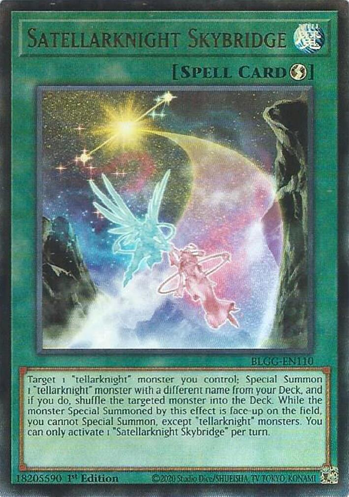 Satellarknight Skybridge [BLGG-EN110] Ultra Rare | Shuffle n Cut Hobbies & Games