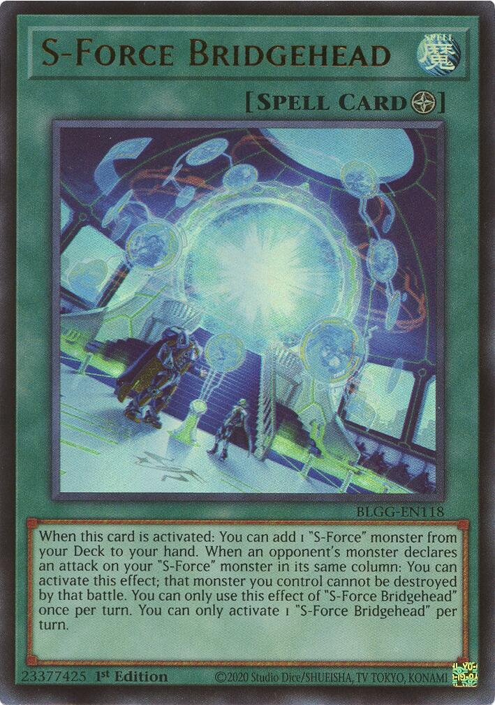 S-Force Bridgehead [BLGG-EN118] Ultra Rare | Shuffle n Cut Hobbies & Games