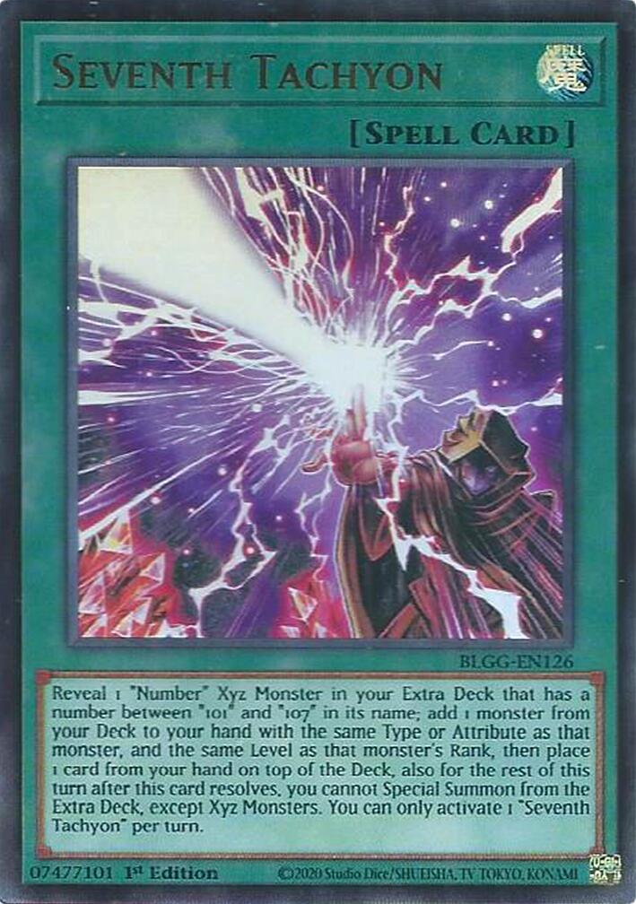 Seventh Tachyon [BLGG-EN126] Ultra Rare | Shuffle n Cut Hobbies & Games
