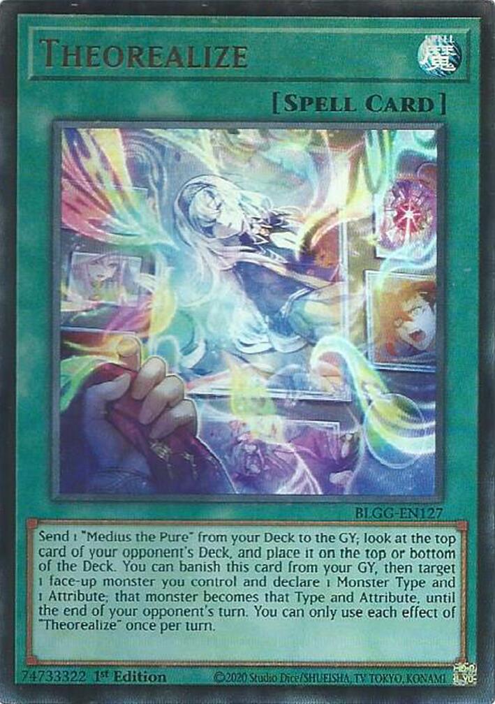 Theorealize [BLGG-EN127] Ultra Rare | Shuffle n Cut Hobbies & Games