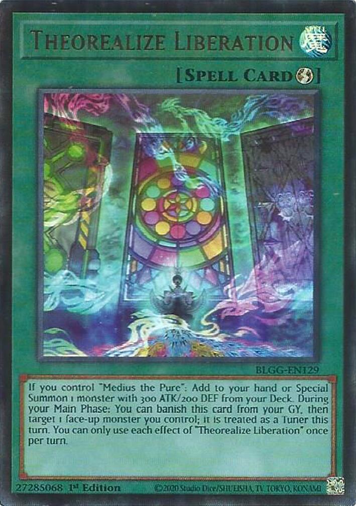 Theorealize Liberation [BLGG-EN129] Ultra Rare | Shuffle n Cut Hobbies & Games