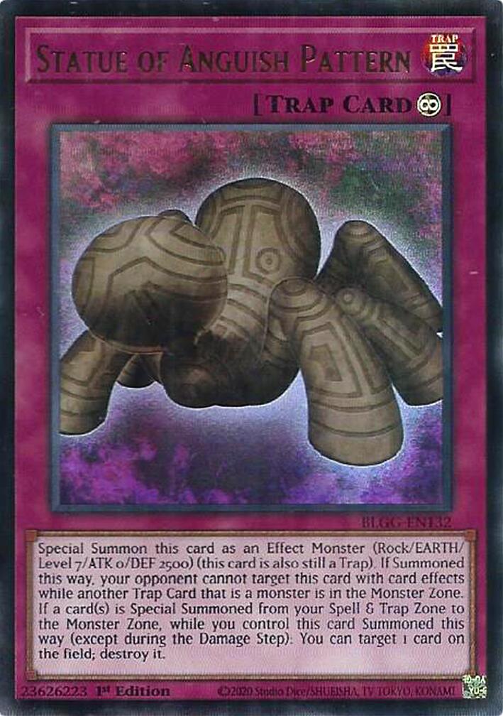 Statue of Anguish Pattern [BLGG-EN132] Ultra Rare | Shuffle n Cut Hobbies & Games