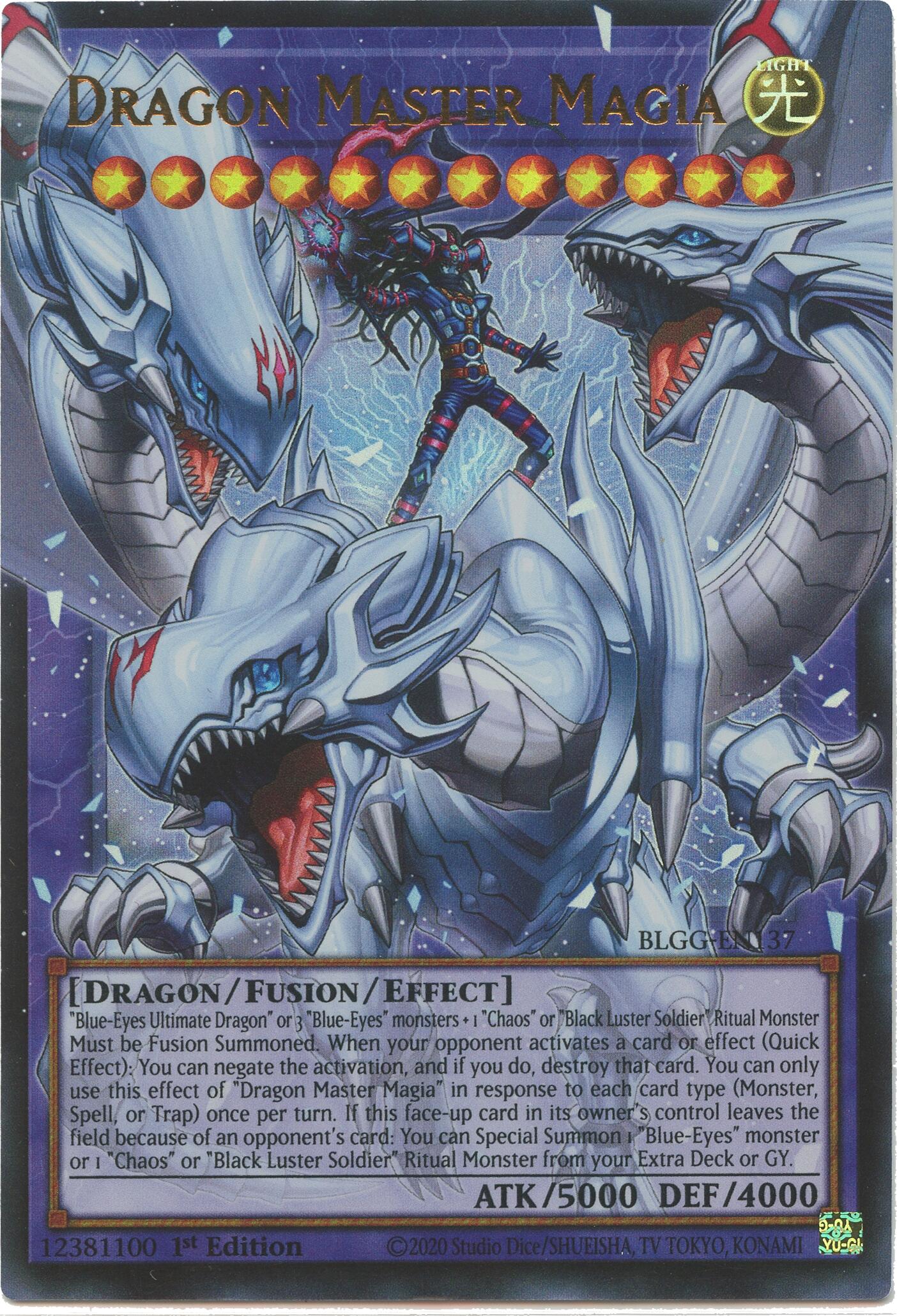 Dragon Master Magia [BLGG-EN137] Ultra Rare | Shuffle n Cut Hobbies & Games