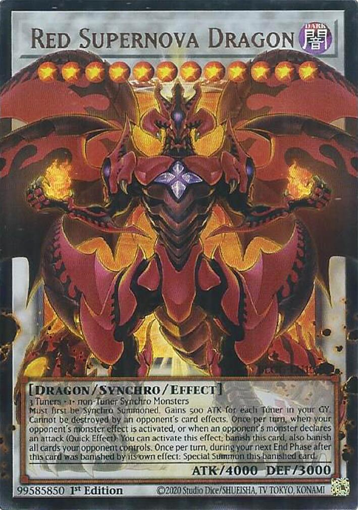 Red Supernova Dragon [BLGG-EN139] Ultra Rare | Shuffle n Cut Hobbies & Games