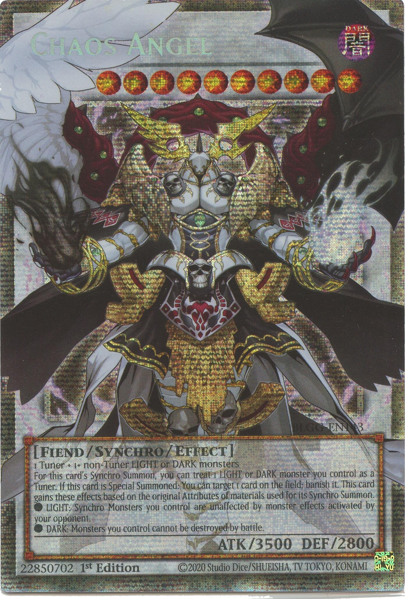 Chaos Angel (Starlight Rare) [BLGG-EN143] Starlight Rare | Shuffle n Cut Hobbies & Games