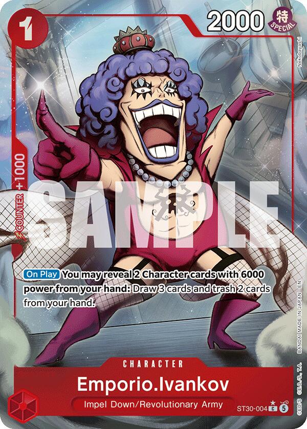 Emporio.Ivankov (Full Art) [Starter Deck EX: Gear 5] | Shuffle n Cut Hobbies & Games