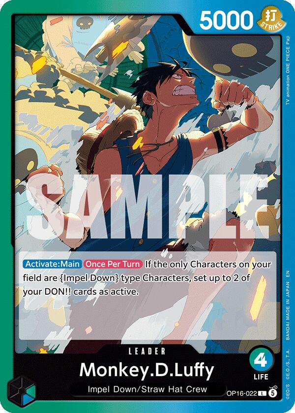 Monkey.D.Luffy [The Time of Battle] | Shuffle n Cut Hobbies & Games