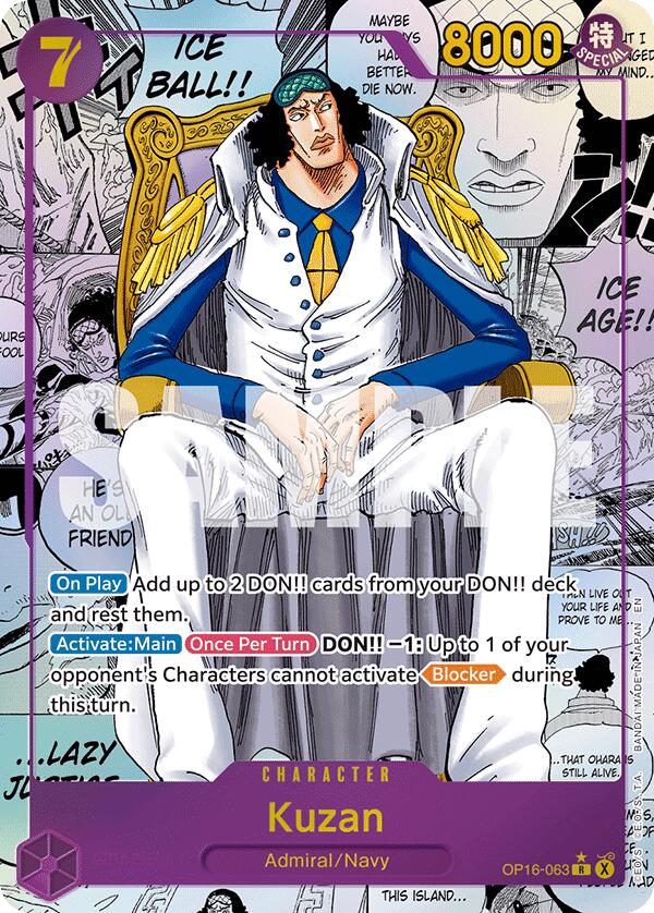 Kuzan (Manga) [The Time of Battle] | Shuffle n Cut Hobbies & Games