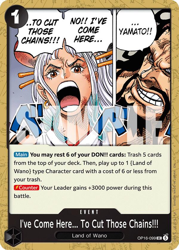 I've Come Here... To Cut Those Chains!!! [The Time of Battle] | Shuffle n Cut Hobbies & Games