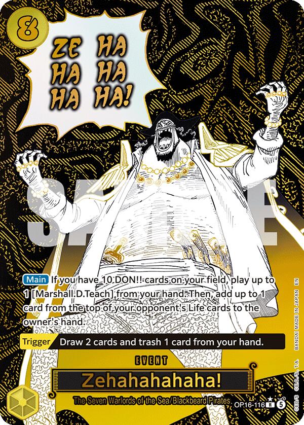 Zehahahahaha! (Alternate Art) [The Time of Battle] | Shuffle n Cut Hobbies & Games