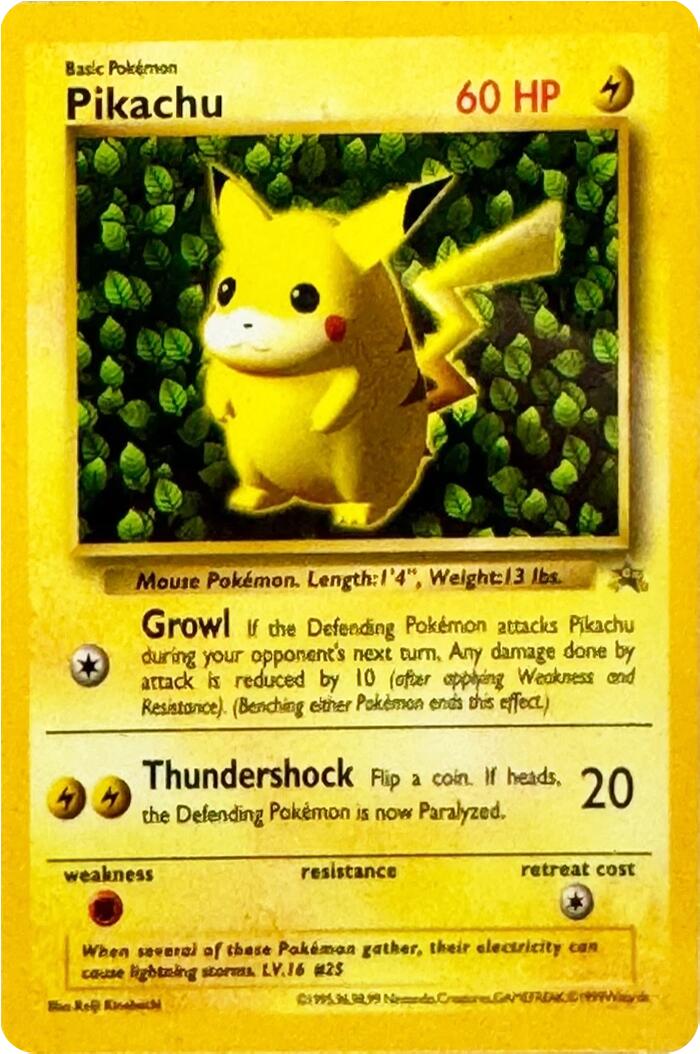 Pikachu (Corocoro Grey Star) [Player Placement Trainer Promos] | Shuffle n Cut Hobbies & Games